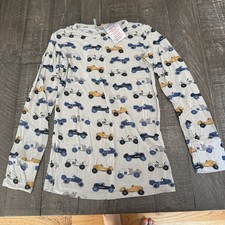 POSH PEANUT Enzo Long Sleeve Bamboo PJ Set Size 8y