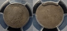 1792 Half Disme PCGS Genuine AG Details Damage on The Hot Collector