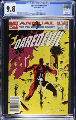 Daredevil Annual #7 CGC 9.8 Newsstand 1991 Mike Mignola Cover