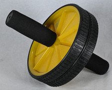 Ab Dual Wheel Roller By Gold's Gym Workout Fitness Exercise