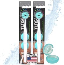 Tung Plastic Tongue Cleaning Brush, Tongue Cleaner, USA Made, 2-Pack