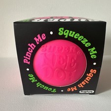 Pink NeeDoh Nee Doh The Groovy Glob Super 4.5-In Large Stress Ball XL Squishy