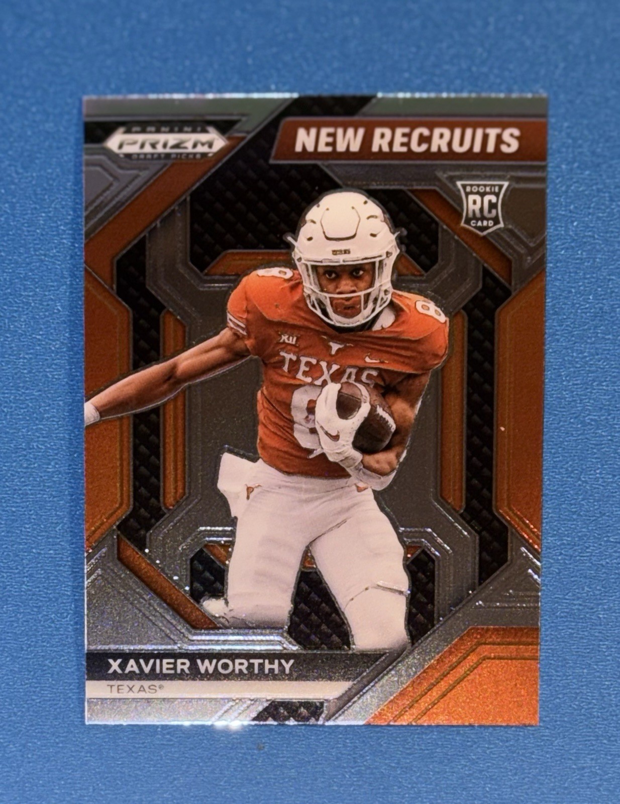 2024 Panini Prizm Draft Picks New Recruits Xavier Worthy RC Rookie Card #NR-XWY