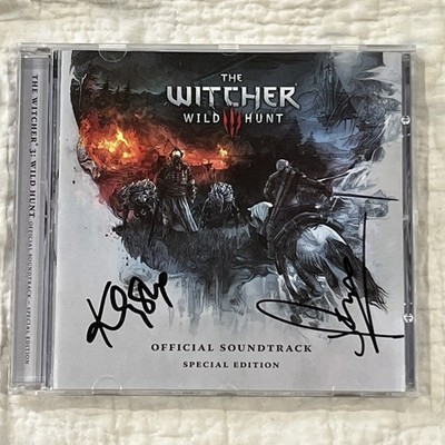 The Witcher 3: Wild Hunt Official Soundtrack Special Edition CD 2015 Signed