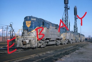 Delaware & Hudson D&H RS11 RS 3 Wilkes Barre PA Scene 1965 Original Kodachrome