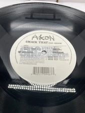 Akon Smack That ft. Eminem 12" Vinyl Single 2006 Universal Record B0007877-11