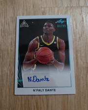 2021-22 Leaf Memories N'FALY DANTE 1990 Autograph Platinum /99 #BA-ND1 Auto