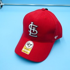 '47 Brand St Louis Cardinals Youth Hat Boys Red Adjustable Strap Cap MLB New