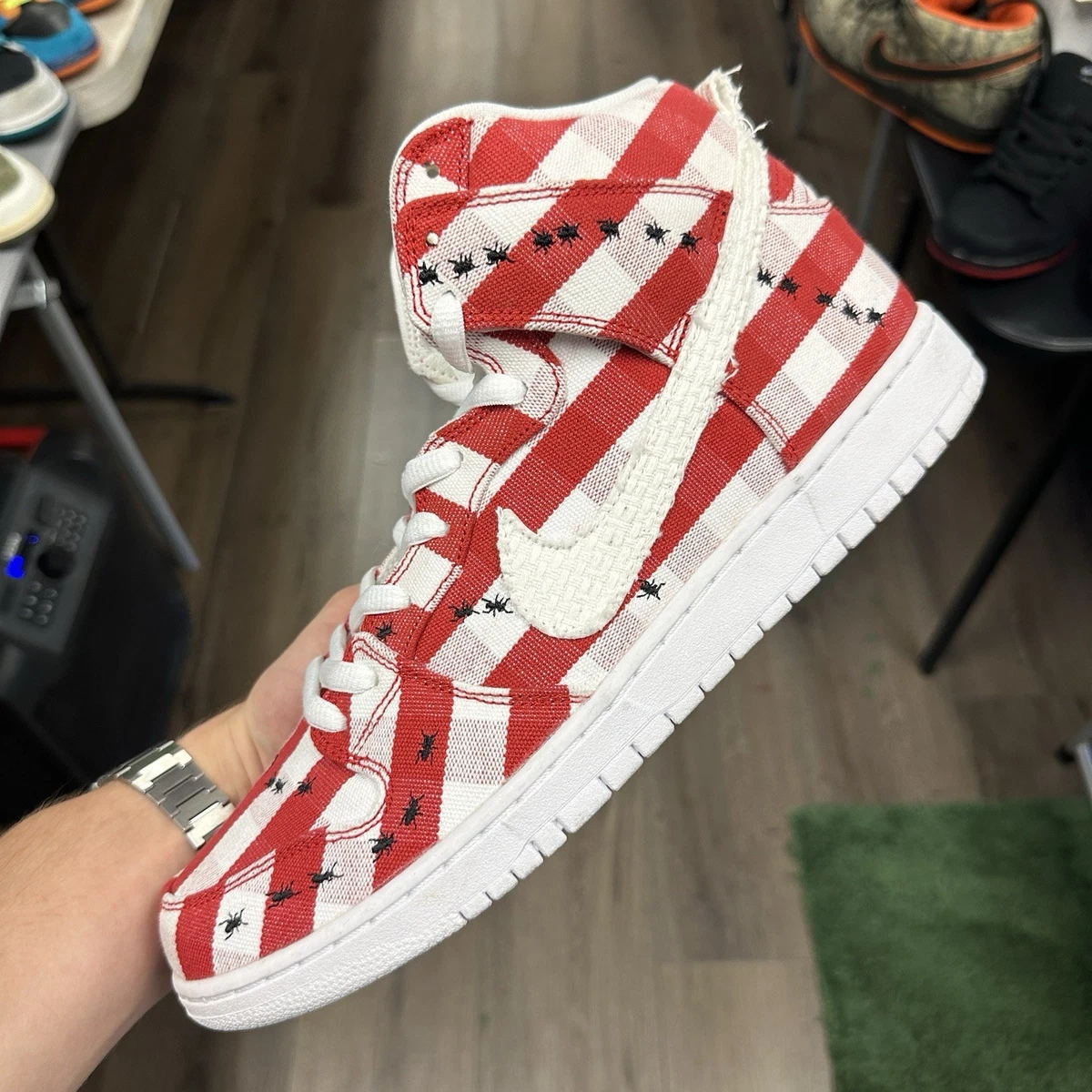 Nike Dunk Pro Sb High Red for Sale | Authenticity Guaranteed | eBay