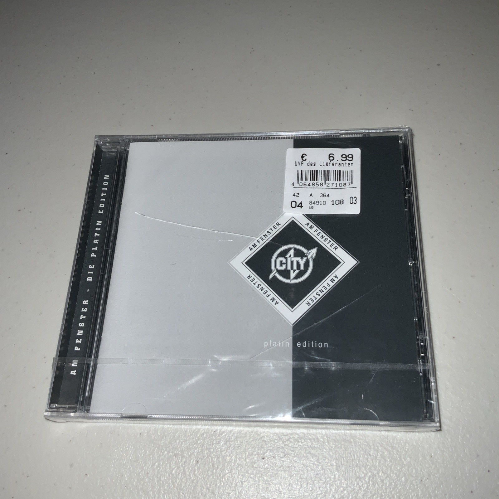 City – Am Fenster - Platin Edition New Sealed Damaged Case