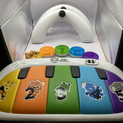Baby Einstein Piano Kickin Tunes With Stand Learning Colors Sounds Toy Works