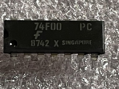 74F00PC IC NAND GATE F/FAST SERIES 4-FUNC 2-INP 14 PIN DIP (LOT OF 7)
