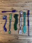 7 TIKI Bar Swizzle Stick Black Lagoon Porco Hidden Harbor FOM Kesinger BG