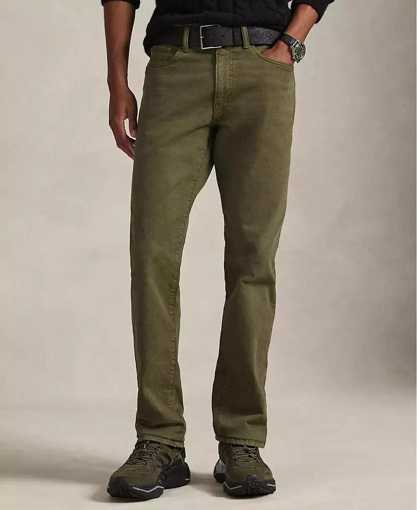 POLO RALPH LAUREN Garment Dyed Green Varick Slim Fit Straight