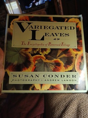 VARIEGATED LEAVES: THE ENCYCLOPEDIA OF PATTERNED FOLIAGE By Susan Conder VG