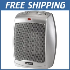 Small Electric Space Heater - Adjustable Thermostat