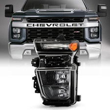 Headlight Left Driver Side for 2020-2023 Chevy Silverado 2500HD 3500HD