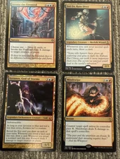 MTG Magic The Gathering Izzet UR Lot 4 Cards Keranos Jori En Mindswipe Invoke