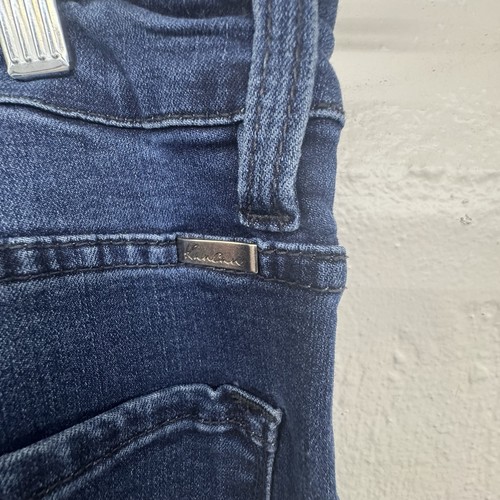 SZ 11 29 KanCan Estilo High Waist Distressed Straight Jeans