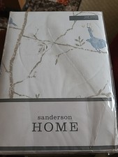 Sanderson Home Dawn Chorus Lined Curtains Mineral Blue 66 X 72
