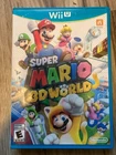 Super Mario 3D World (Wii U, 2013) Complete In Box With Manual And Game Disc