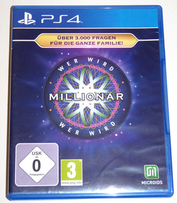 WER WIRD MILLIONÄR? (PlayStation 4) PS4 DEUTSCH