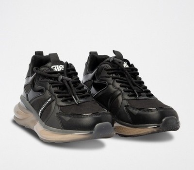 JOHN GALLIANO 15603/CP GAZETTE SNEAKER SCHUHE Schwarz LUXUS HERREN GR: 45