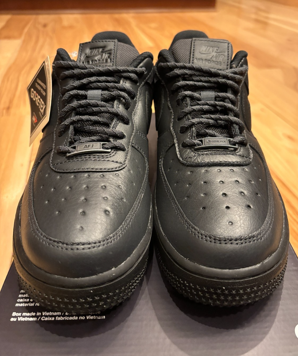 Nike Air Force 1 Gore-tex Vibram Off Noir Black Speed Yellow