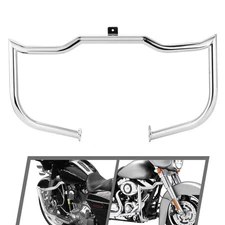 For Harley Touring 97-08 ROAD KING Chrome Front Engine Guard Highway Crash Bar