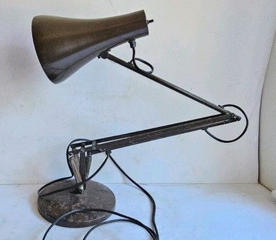Vintage Lampe Nussbraun Anglepoise 90  