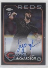 2024 Topps Chrome Rookie Auto Lyon Richardson #RA-LR Auto 0xi8