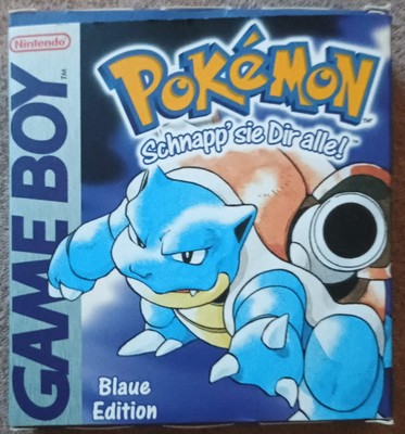 1x Pokemon Blau / Blaue Edition | für GB oder auch GBA - Nintendo - Deutsch