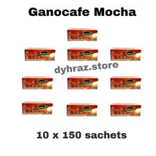 10 BOX Gano Cafe Mocha Gano Excel Ganoderma Halal 150 SACHETS 