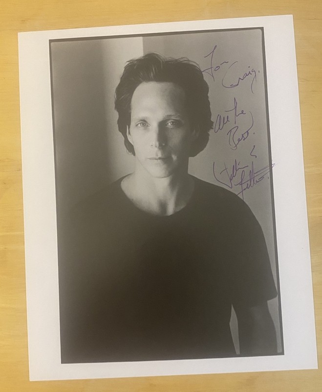 WILLIAM FICHTNER HAND  SIGNED AUTOGRAPH PHOTO 8 X 10 WITH COA ACTOR