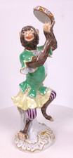MEISSEN MONKEY BAND ORCHESTRA FIGURE THE TAMBOURINE PLAYER - JOHANN KANDLER
