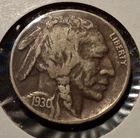 1930 U.S. 5 Cents 'Buffalo' Nickel - Toned