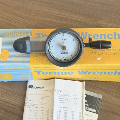 Tohnichi 1/4  Drive Dial Torque Wrench DB6N4 (0.1-6NM)