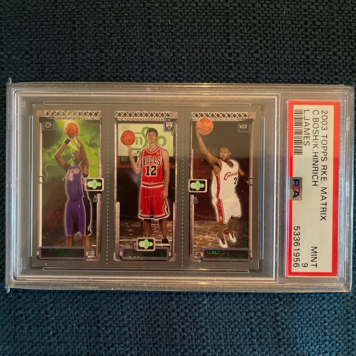 Topps LeBron James 9 Graded Basketball Sports Trading Cards