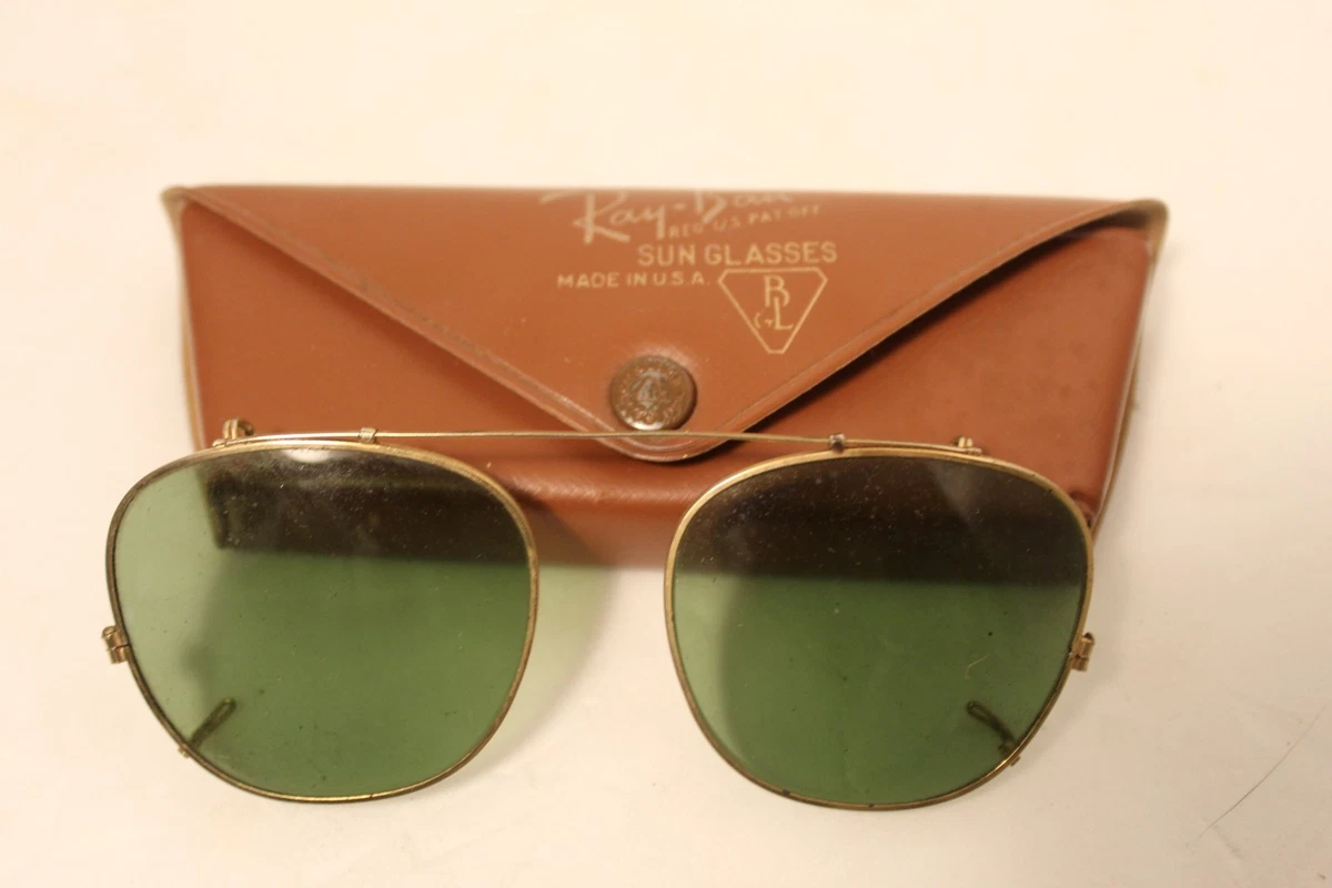 Ray Ban Clip On In Vintage Sunglasses for sale | eBay