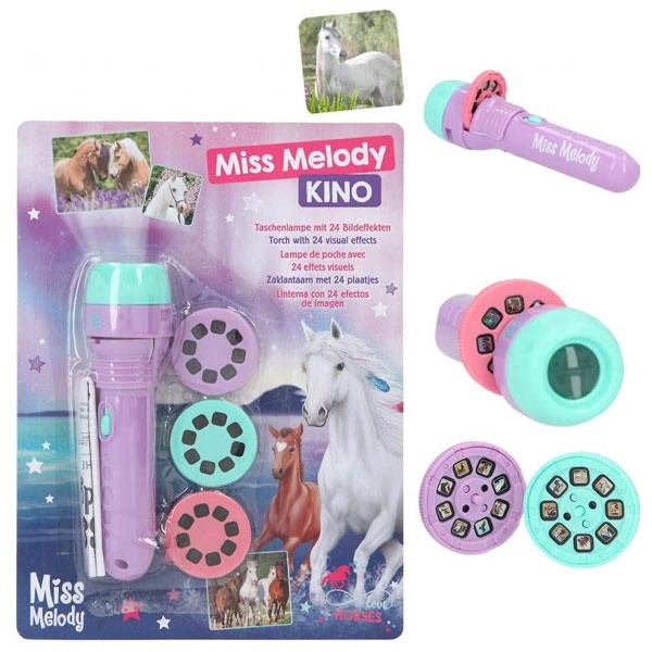 Depesche - Miss Melody Taschenlampe Mit Bildeffekten Dia Show Neu Ovp-image