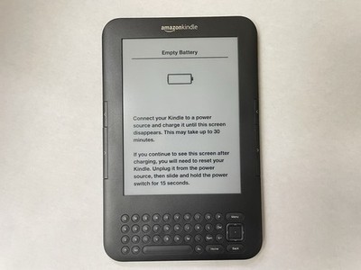 Amazon Kindle Keyboard (3rd Generation) D00901 - Dead Battery