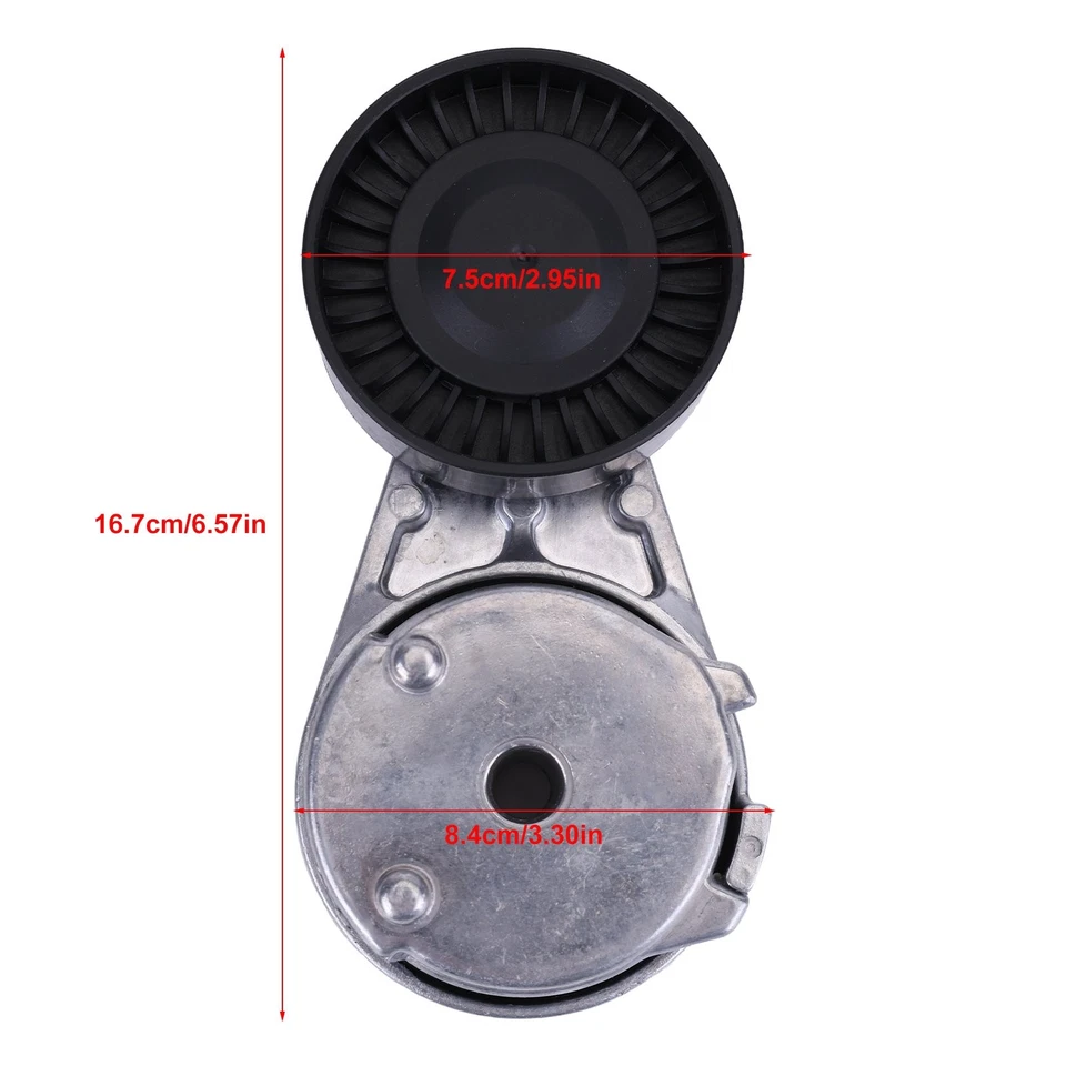 Serpentine Drive Belt Tensioner Kit For Jaguar XKR-S 5.0L V8 -Gas 2010-2016 US Foto 3 de 4