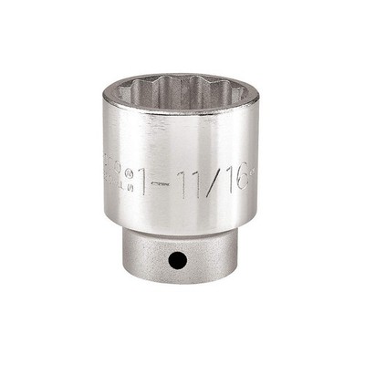 PROTO J5554 Socket, Steel, Satin, 1 11/16 in 429T29