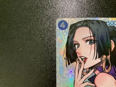 Boa Hancock SP OP01-078 SR OP04 Kingdoms of Intrigue Korean One