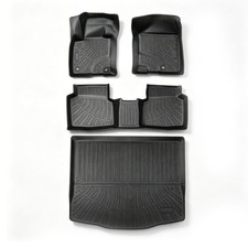 Floor Mats Cargo Mat For Ford Escape 2020 2021 2022 23-2026 All Weather Black
