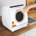 6.35Qt 360° Portable Countertop Dishwasher Mini Built-In Water Tank Dishwasher