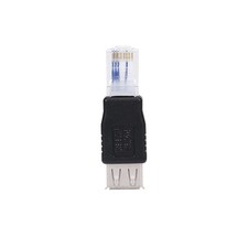 USB To RJ45 Adapter USB2.0 Female To Ethernet RJ45 Male Plug Adapter Connec KPKX