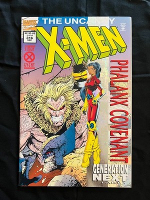 Uncanny X-Men #316 (1994) - 1st App Monet St. Croix (M), Phalanx Covenant Part 1