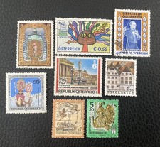 Lot de 8 timbres  anciens Autriche années diverses Briefmarken - L61
