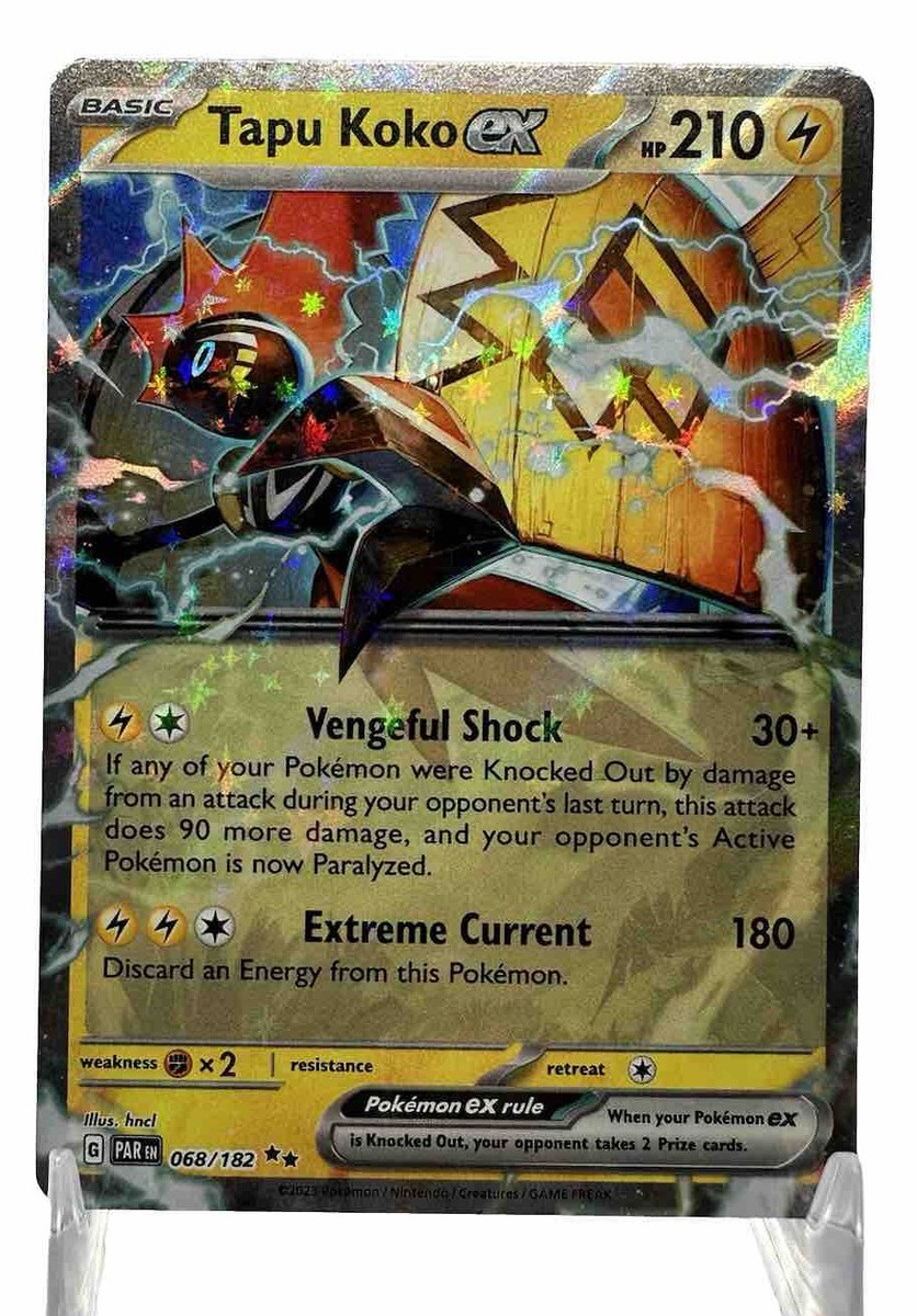Tapu Koko ex - 068/182 - SV04: Paradox Rift (PAR) Holo
